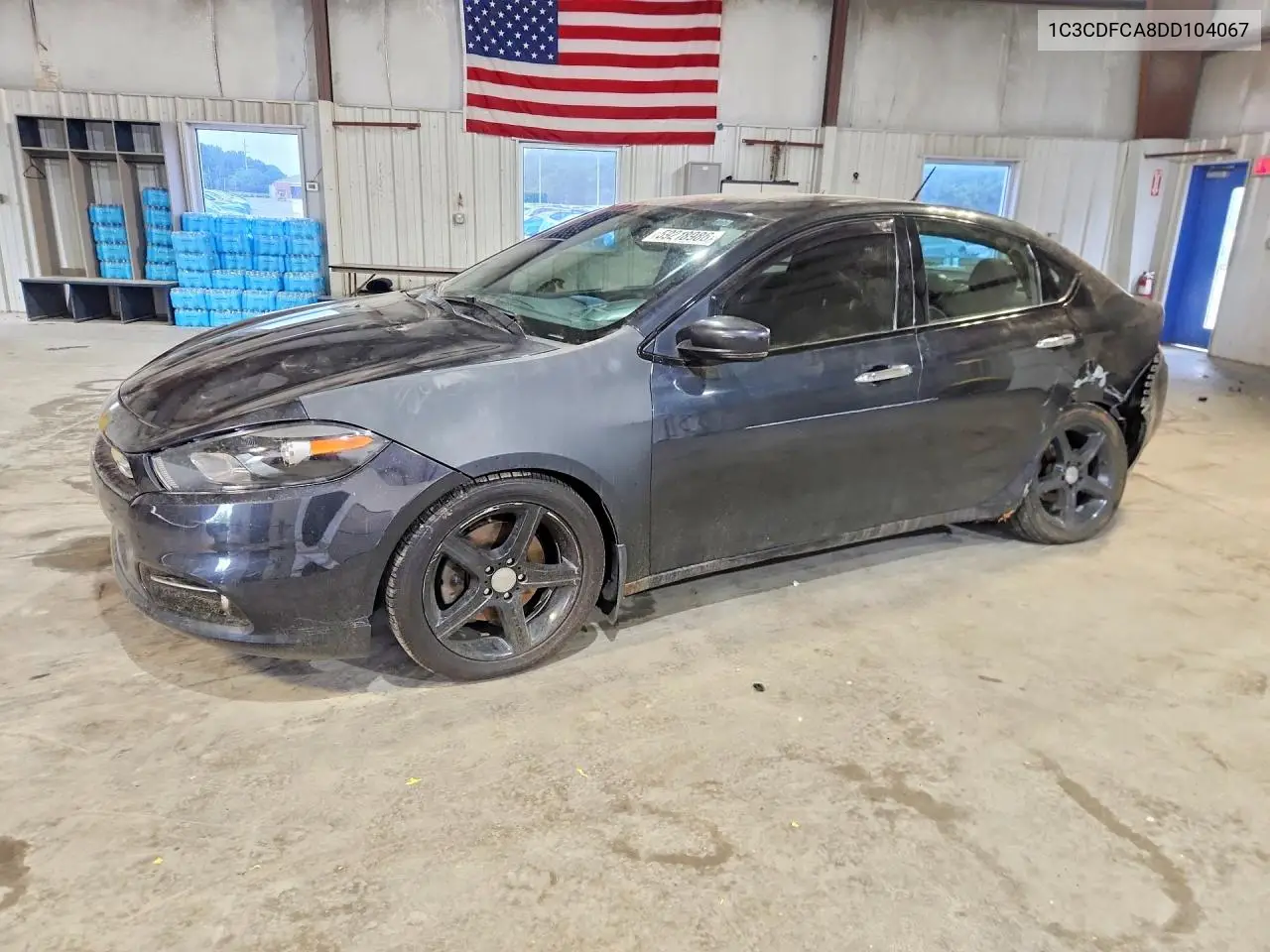 2013 Dodge Dart Limited VIN: 1C3CDFCA8DD104067 Lot: 59218986