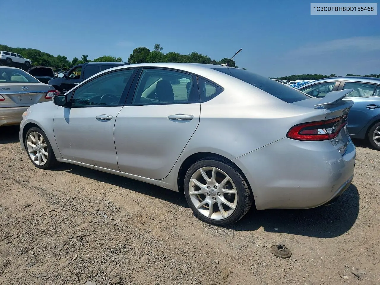 2013 Dodge Dart Sxt VIN: 1C3CDFBH8DD155468 Lot: 59320706