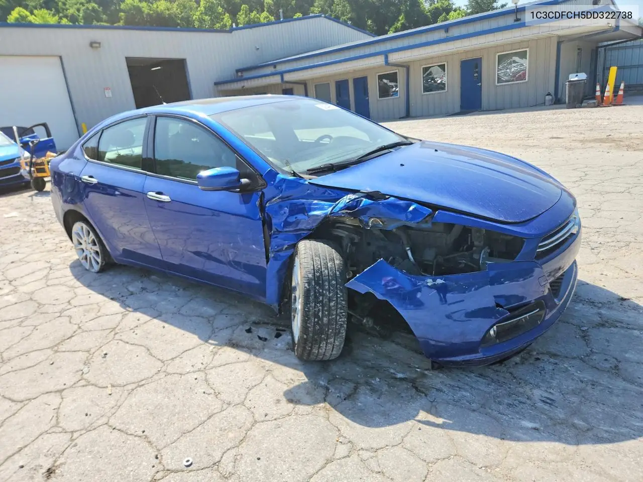 2013 Dodge Dart Limited VIN: 1C3CDFCH5DD322738 Lot: 59349516
