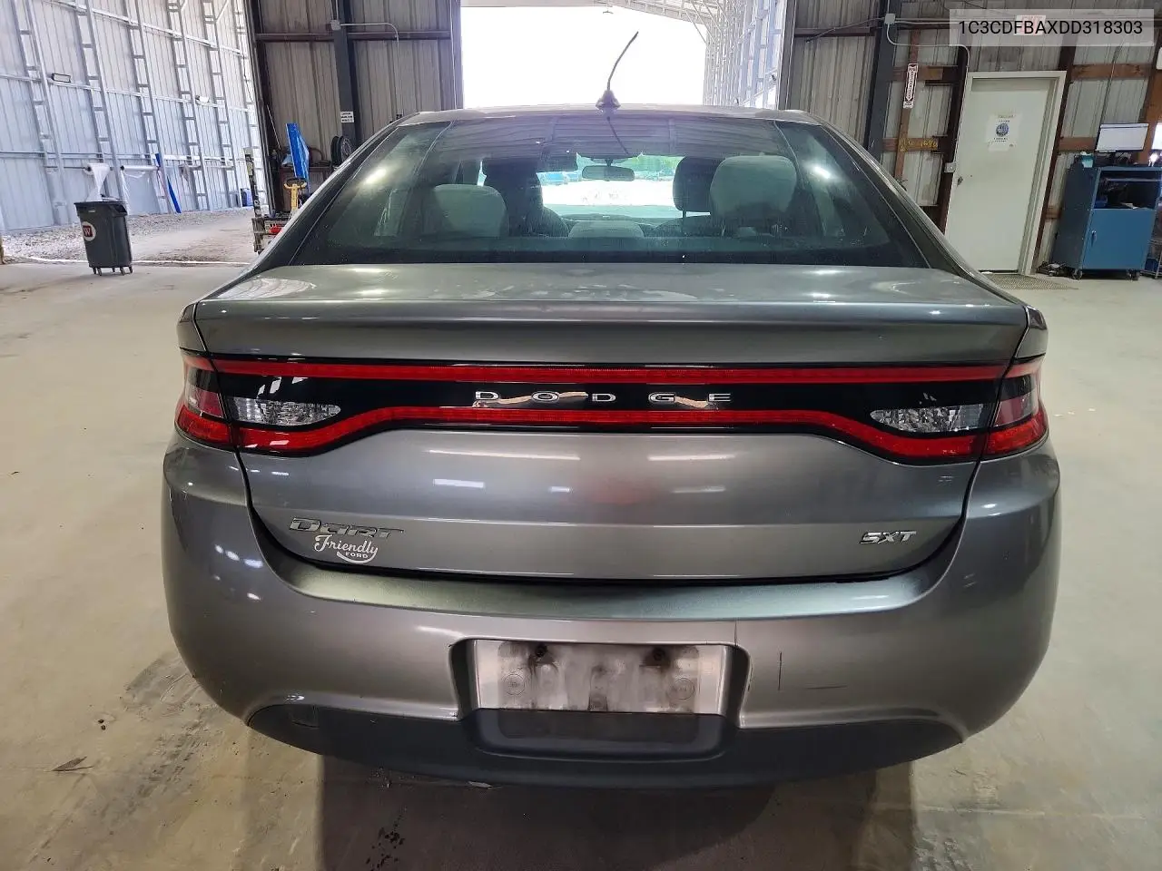 2013 Dodge Dart Sxt VIN: 1C3CDFBAXDD318303 Lot: 59361756