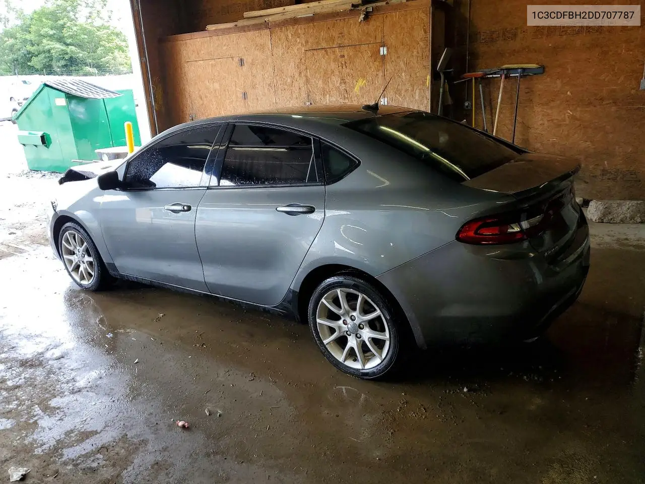 2013 Dodge Dart Sxt VIN: 1C3CDFBH2DD707787 Lot: 59605846