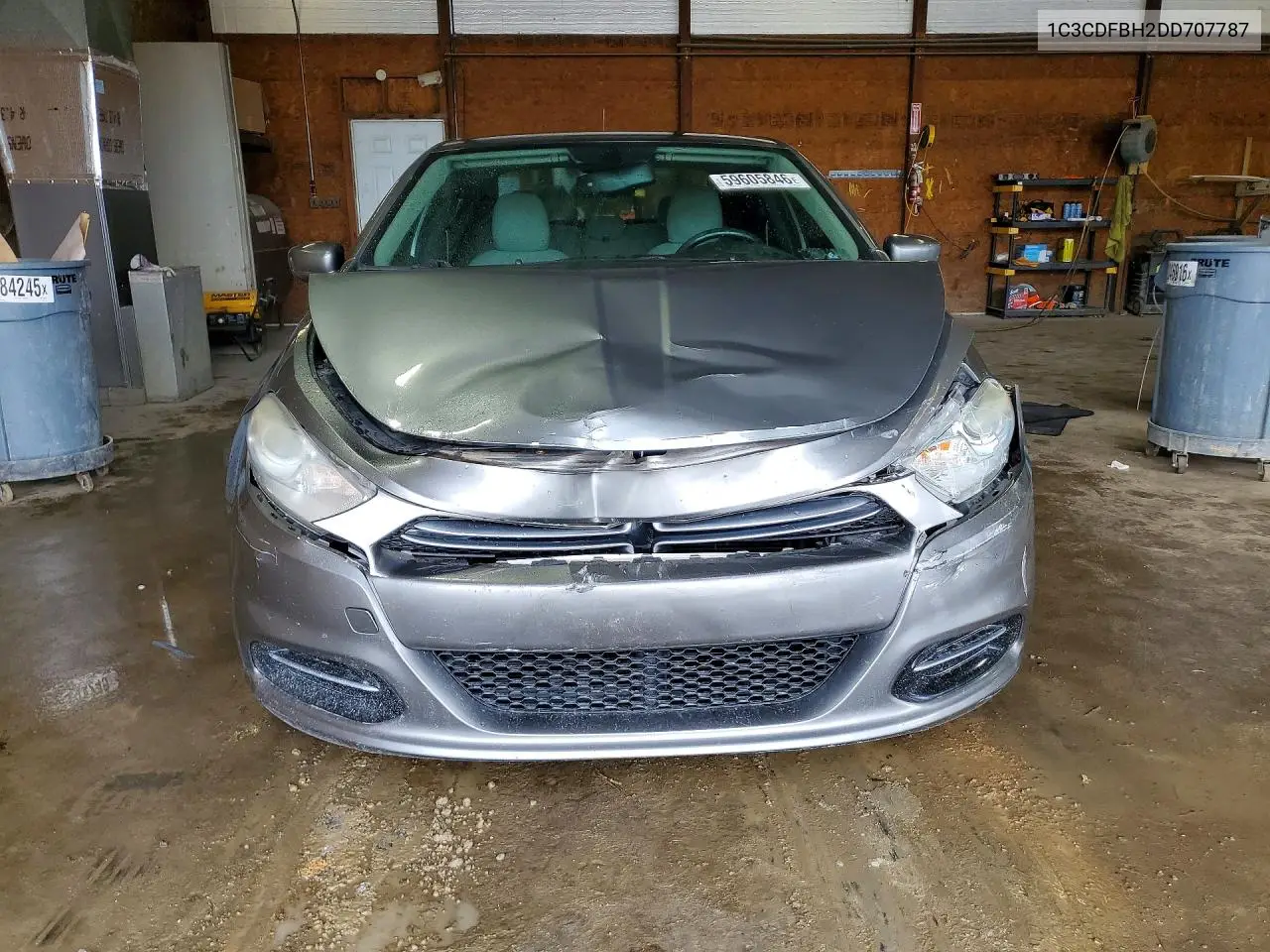 2013 Dodge Dart Sxt VIN: 1C3CDFBH2DD707787 Lot: 59605846