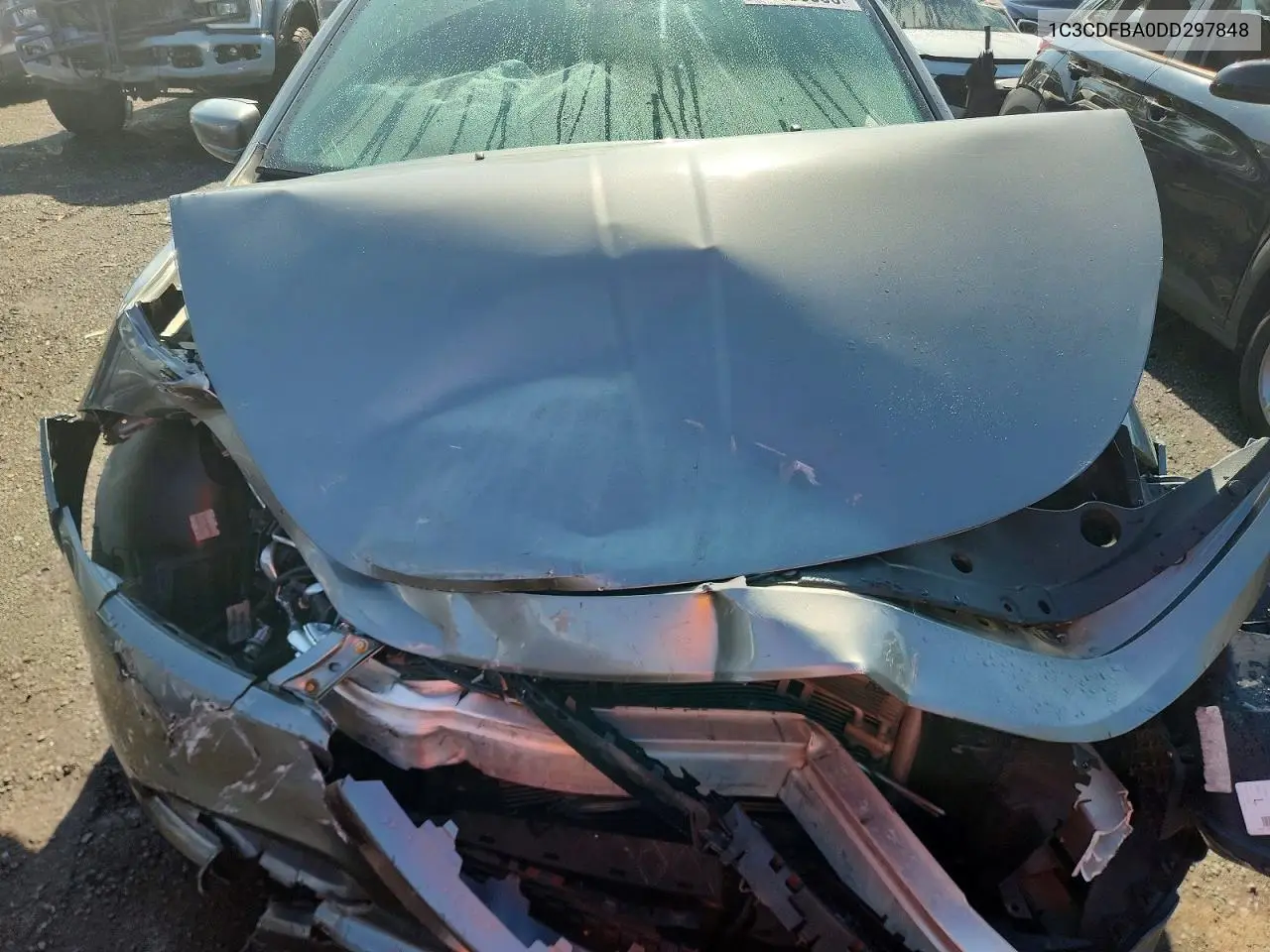 2013 Dodge Dart Sxt VIN: 1C3CDFBA0DD297848 Lot: 59666886