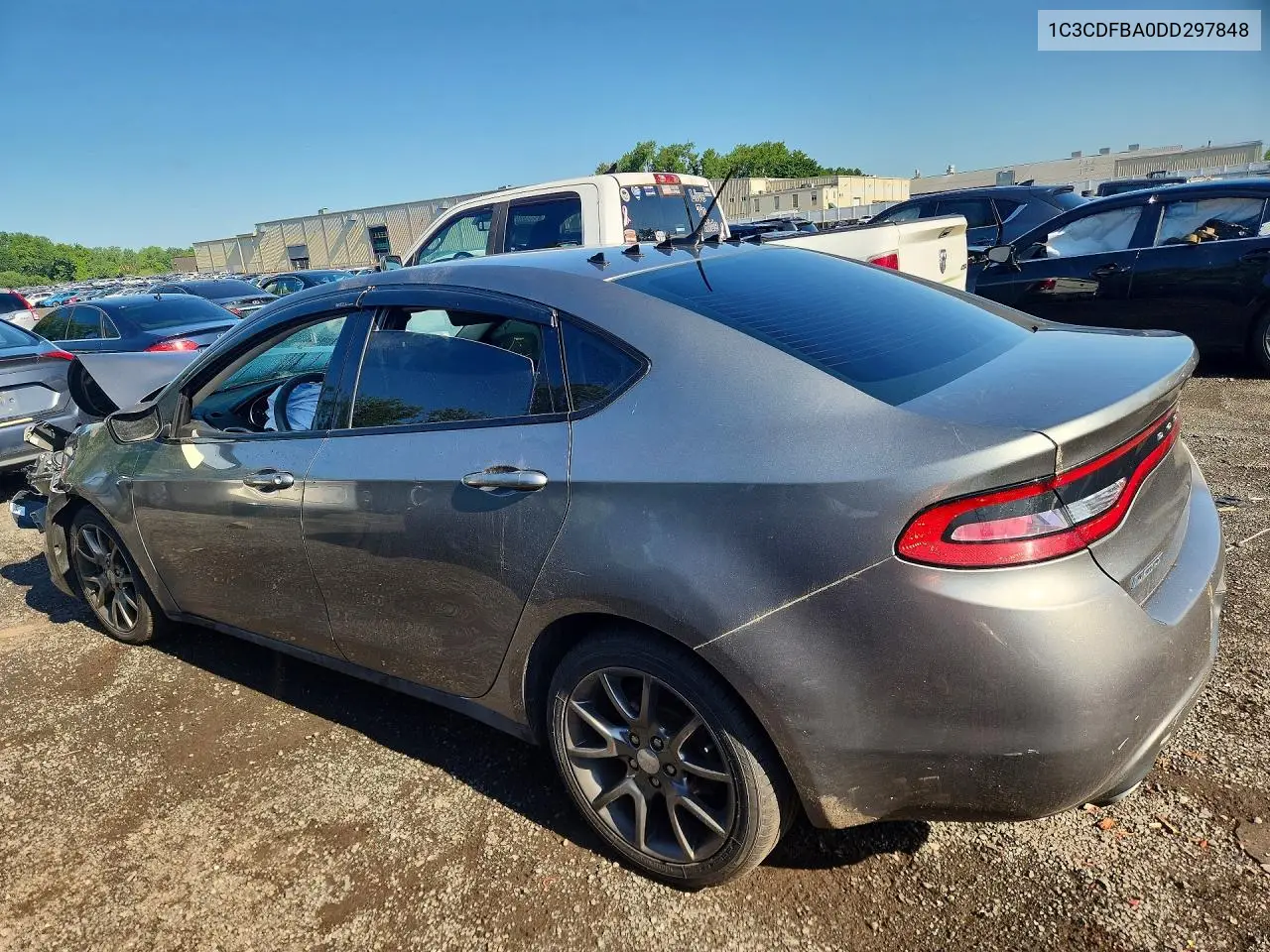 2013 Dodge Dart Sxt VIN: 1C3CDFBA0DD297848 Lot: 59666886