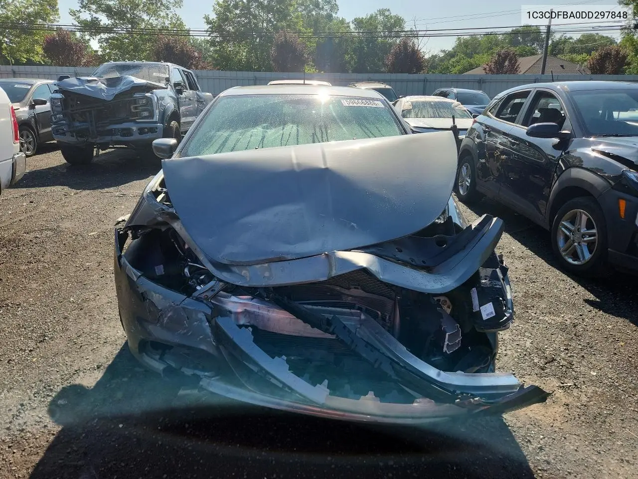 2013 Dodge Dart Sxt VIN: 1C3CDFBA0DD297848 Lot: 59666886