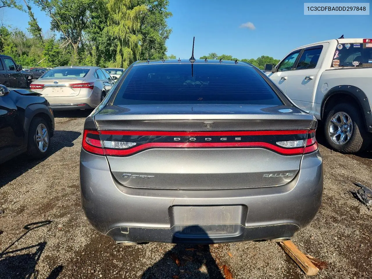 2013 Dodge Dart Sxt VIN: 1C3CDFBA0DD297848 Lot: 59666886