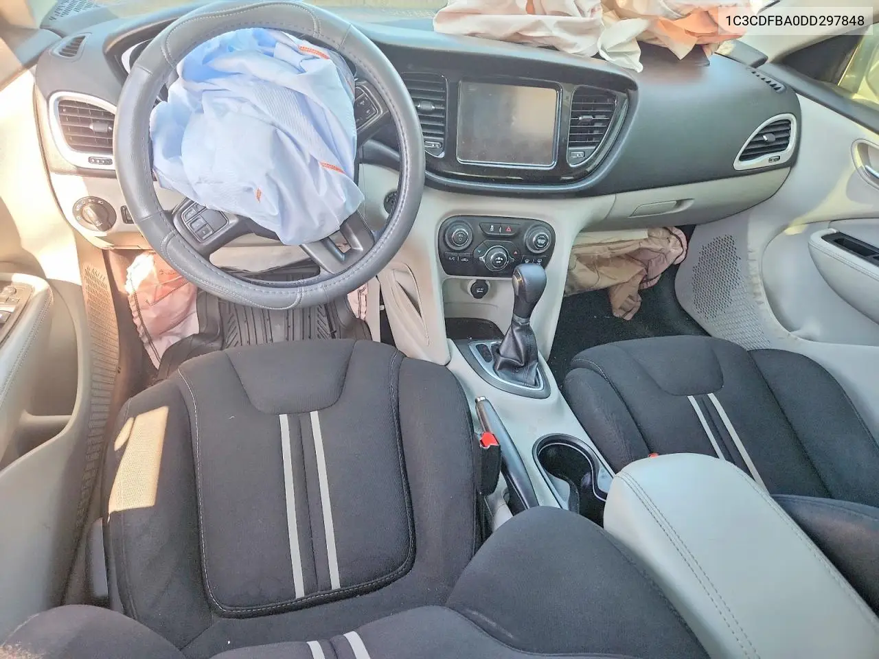2013 Dodge Dart Sxt VIN: 1C3CDFBA0DD297848 Lot: 59666886