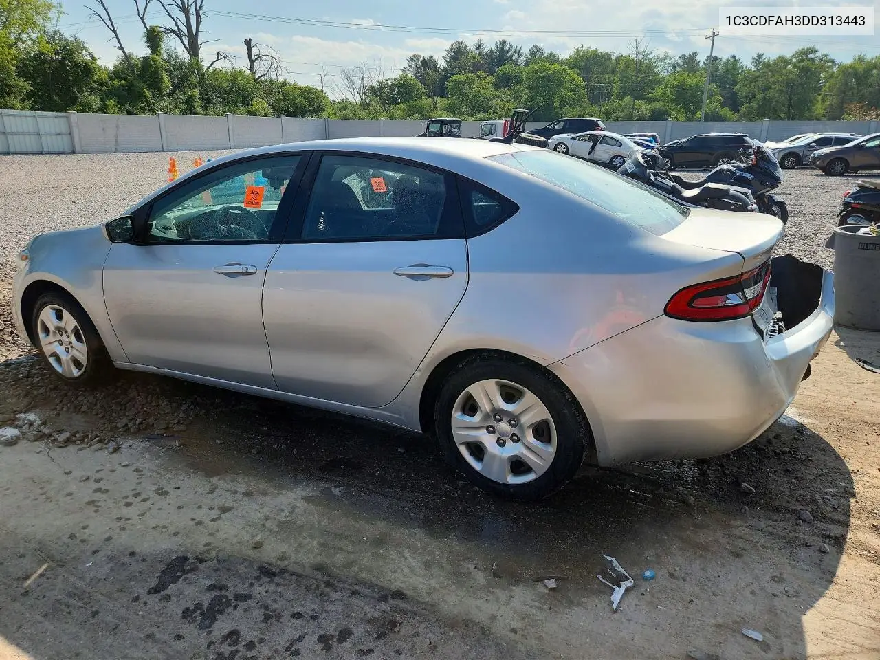 2013 Dodge Dart Se VIN: 1C3CDFAH3DD313443 Lot: 59802416