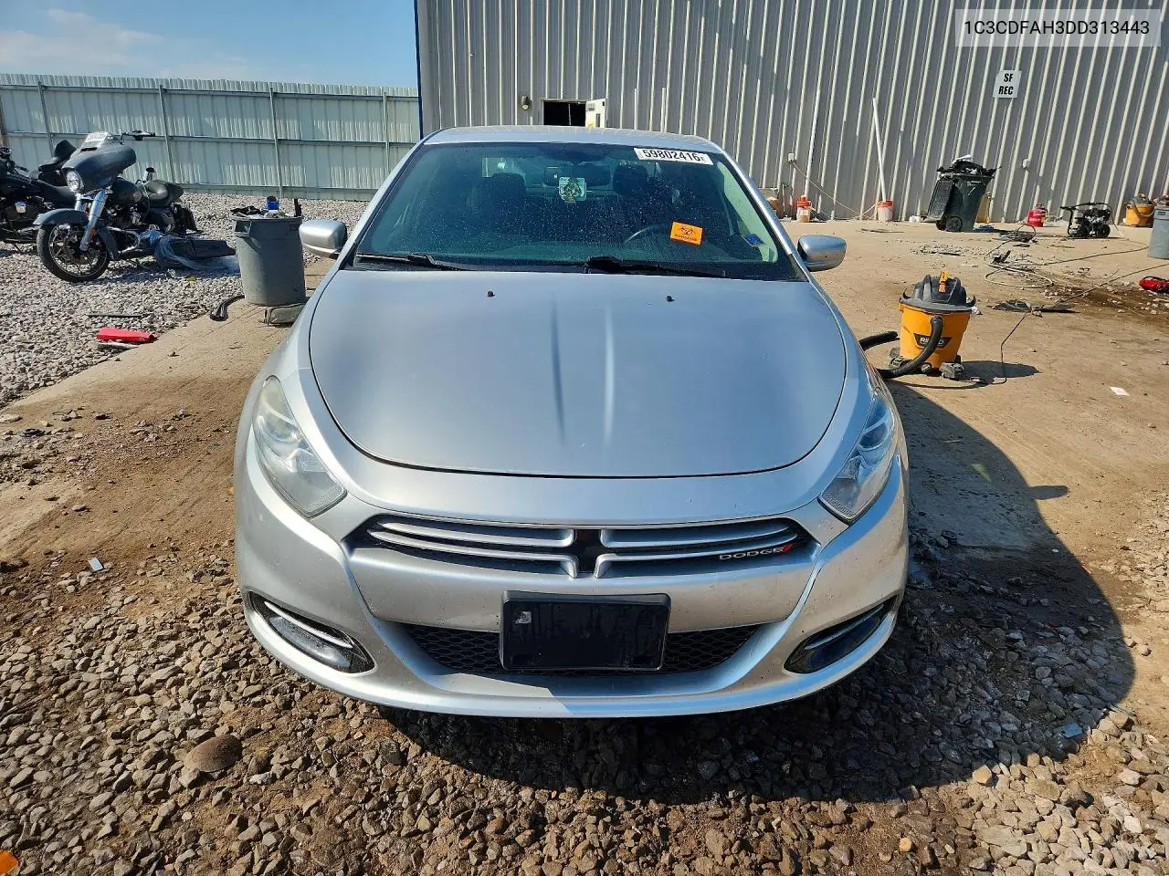 2013 Dodge Dart Se VIN: 1C3CDFAH3DD313443 Lot: 59802416