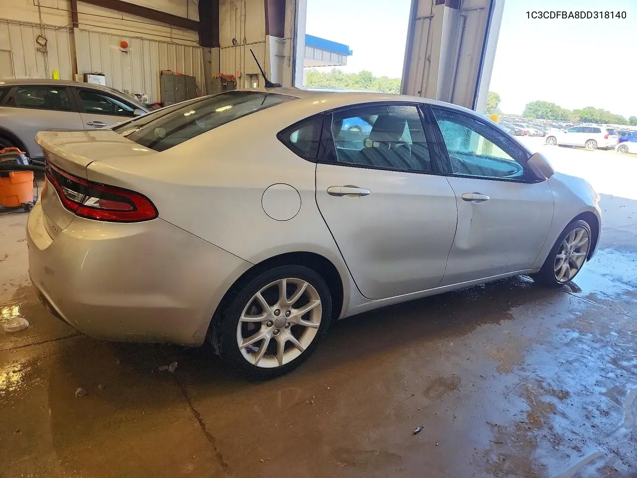 2013 Dodge Dart Sxt VIN: 1C3CDFBA8DD318140 Lot: 59810876