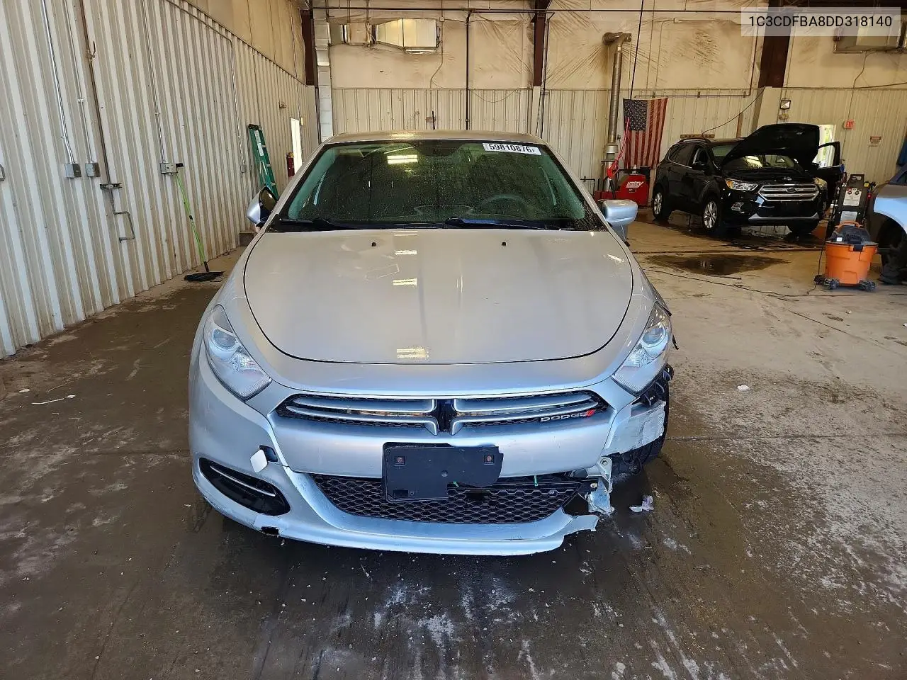 2013 Dodge Dart Sxt VIN: 1C3CDFBA8DD318140 Lot: 59810876