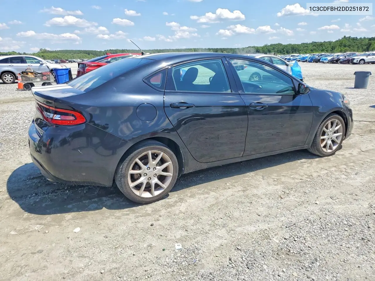 2013 Dodge Dart Sxt VIN: 1C3CDFBH2DD251872 Lot: 59814406