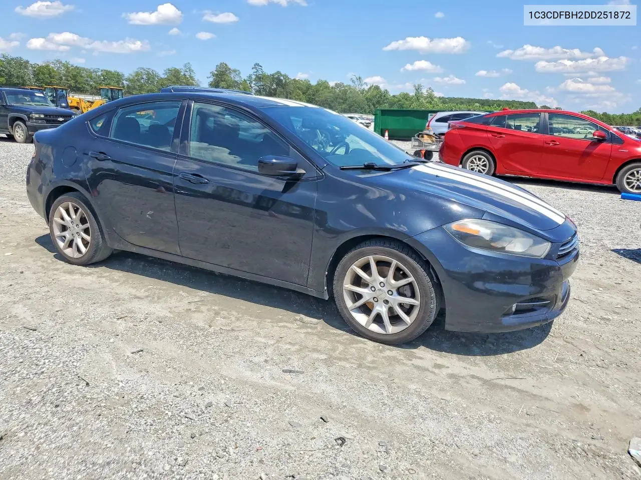 2013 Dodge Dart Sxt VIN: 1C3CDFBH2DD251872 Lot: 59814406