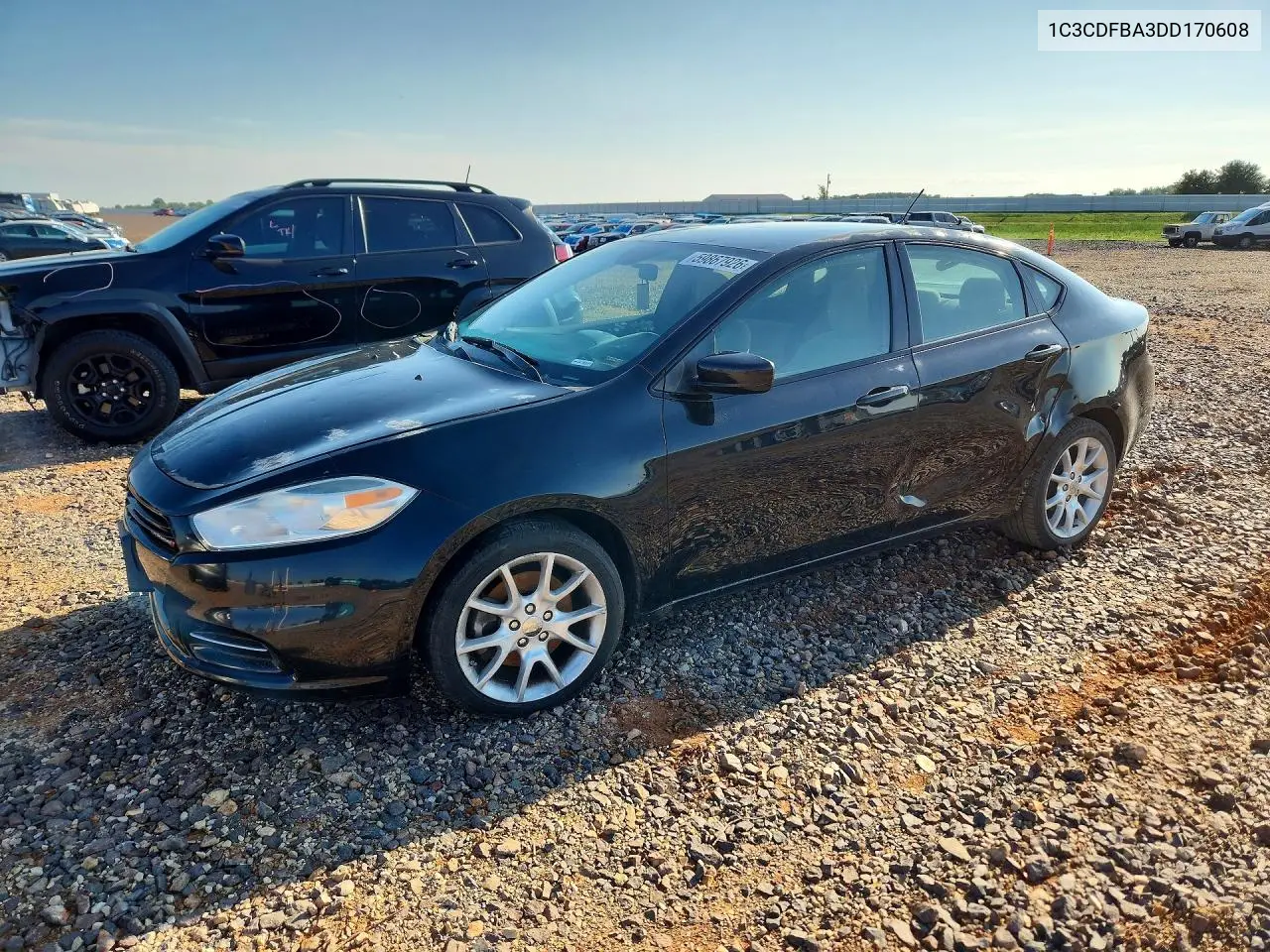 2013 Dodge Dart Sxt VIN: 1C3CDFBA3DD170608 Lot: 59867926