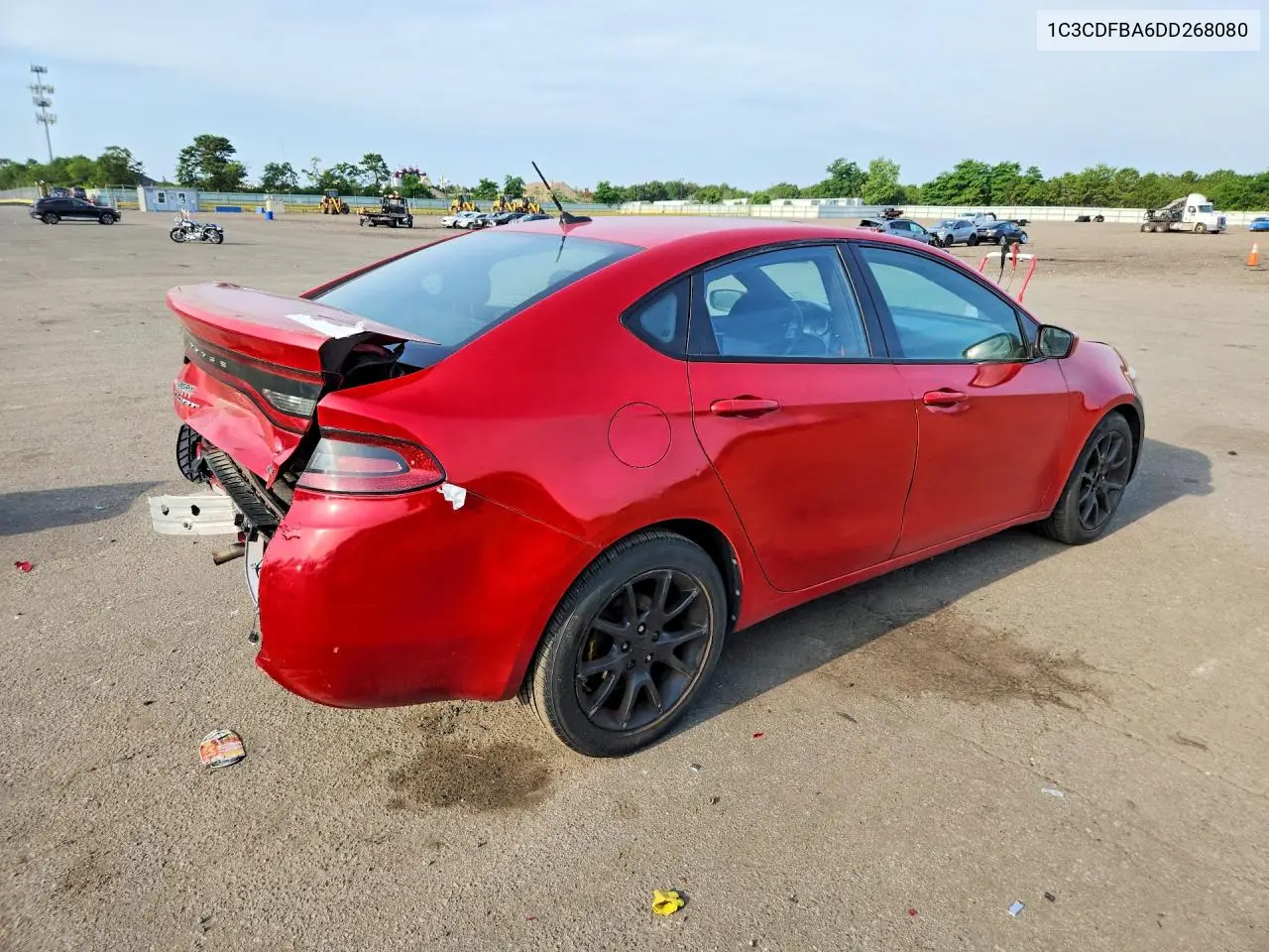 2013 Dodge Dart Sxt VIN: 1C3CDFBA6DD268080 Lot: 59892736