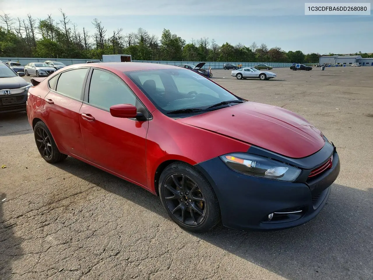 2013 Dodge Dart Sxt VIN: 1C3CDFBA6DD268080 Lot: 59892736