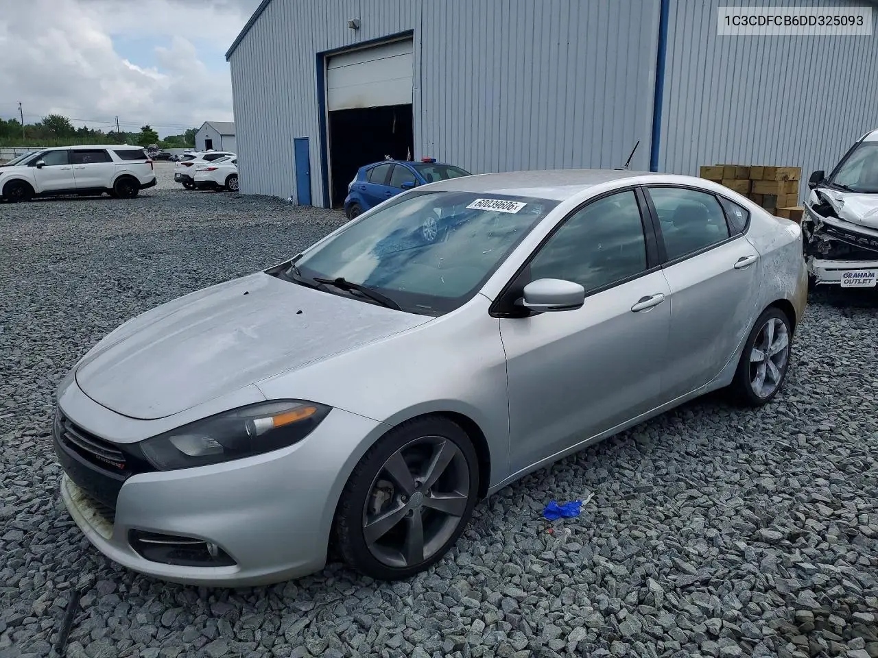 2013 Dodge Dart Limited VIN: 1C3CDFCB6DD325093 Lot: 60039606