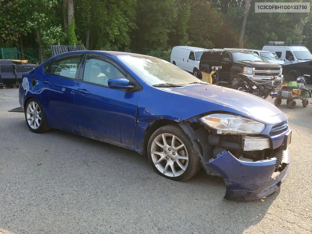 2013 Dodge Dart Sxt VIN: 1C3CDFBH1DD133750 Lot: 60238996