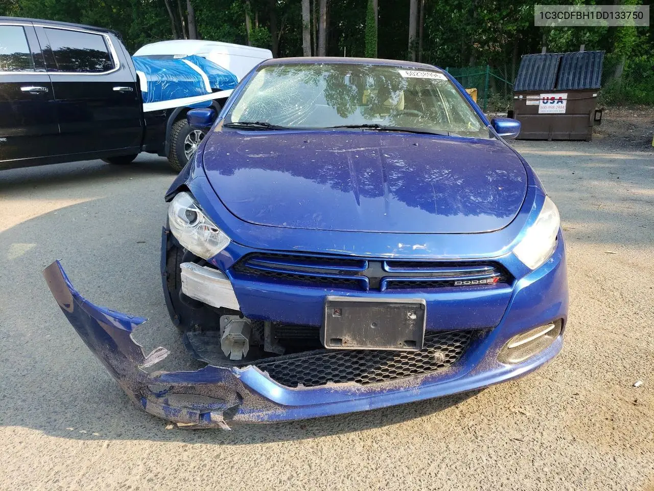 2013 Dodge Dart Sxt VIN: 1C3CDFBH1DD133750 Lot: 60238996