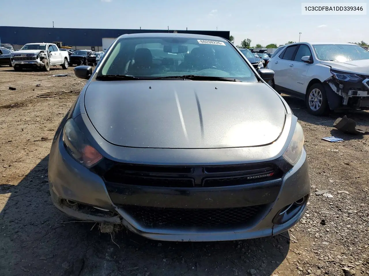 2013 Dodge Dart Sxt VIN: 1C3CDFBA1DD339346 Lot: 60280226