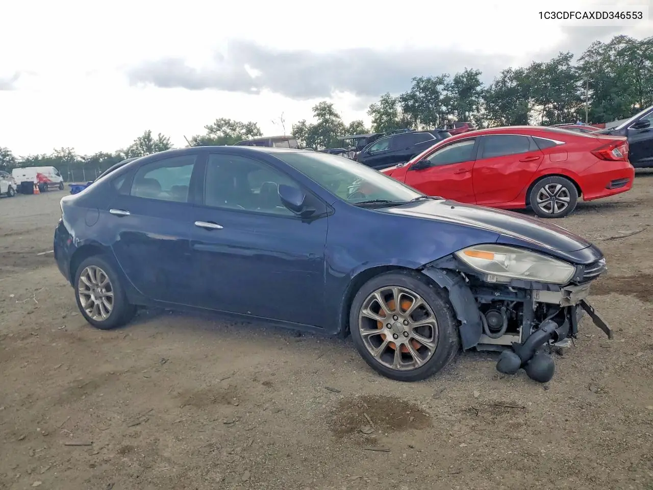 2013 Dodge Dart Limited VIN: 1C3CDFCAXDD346553 Lot: 60301066