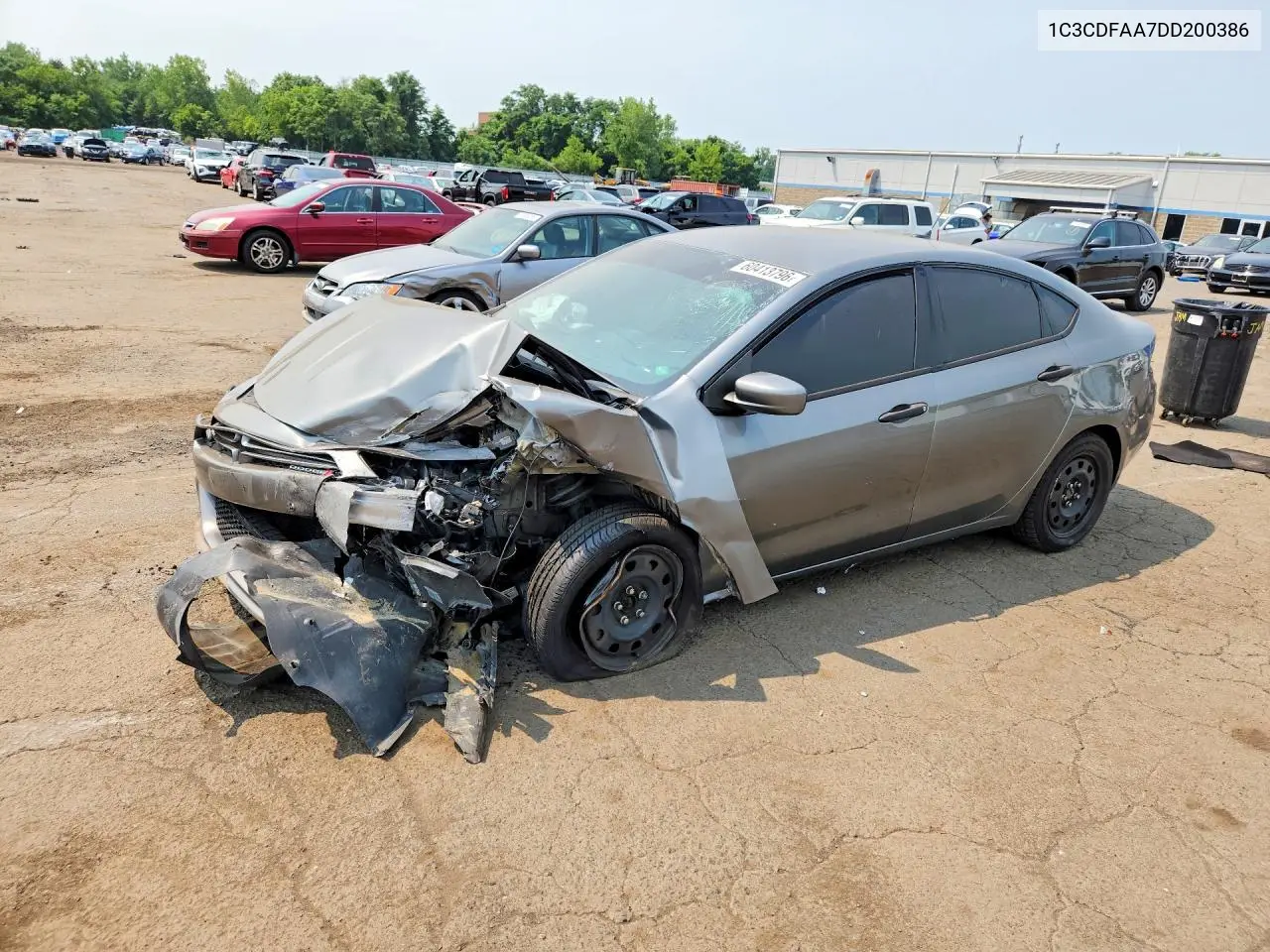 2013 Dodge Dart Se VIN: 1C3CDFAA7DD200386 Lot: 60413796