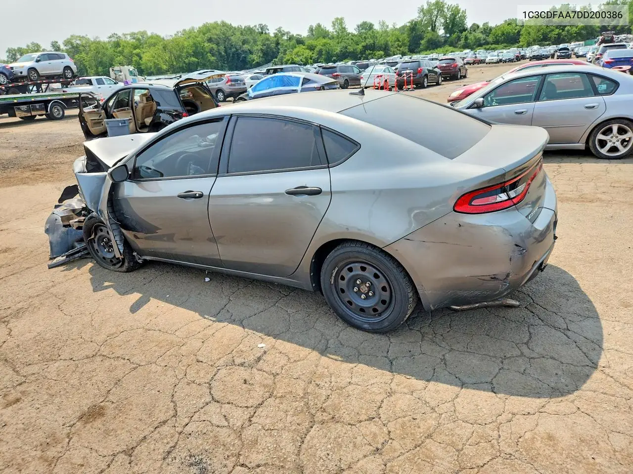 2013 Dodge Dart Se VIN: 1C3CDFAA7DD200386 Lot: 60413796