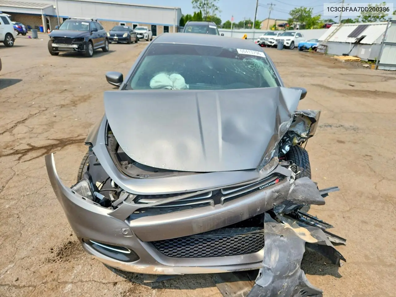 2013 Dodge Dart Se VIN: 1C3CDFAA7DD200386 Lot: 60413796