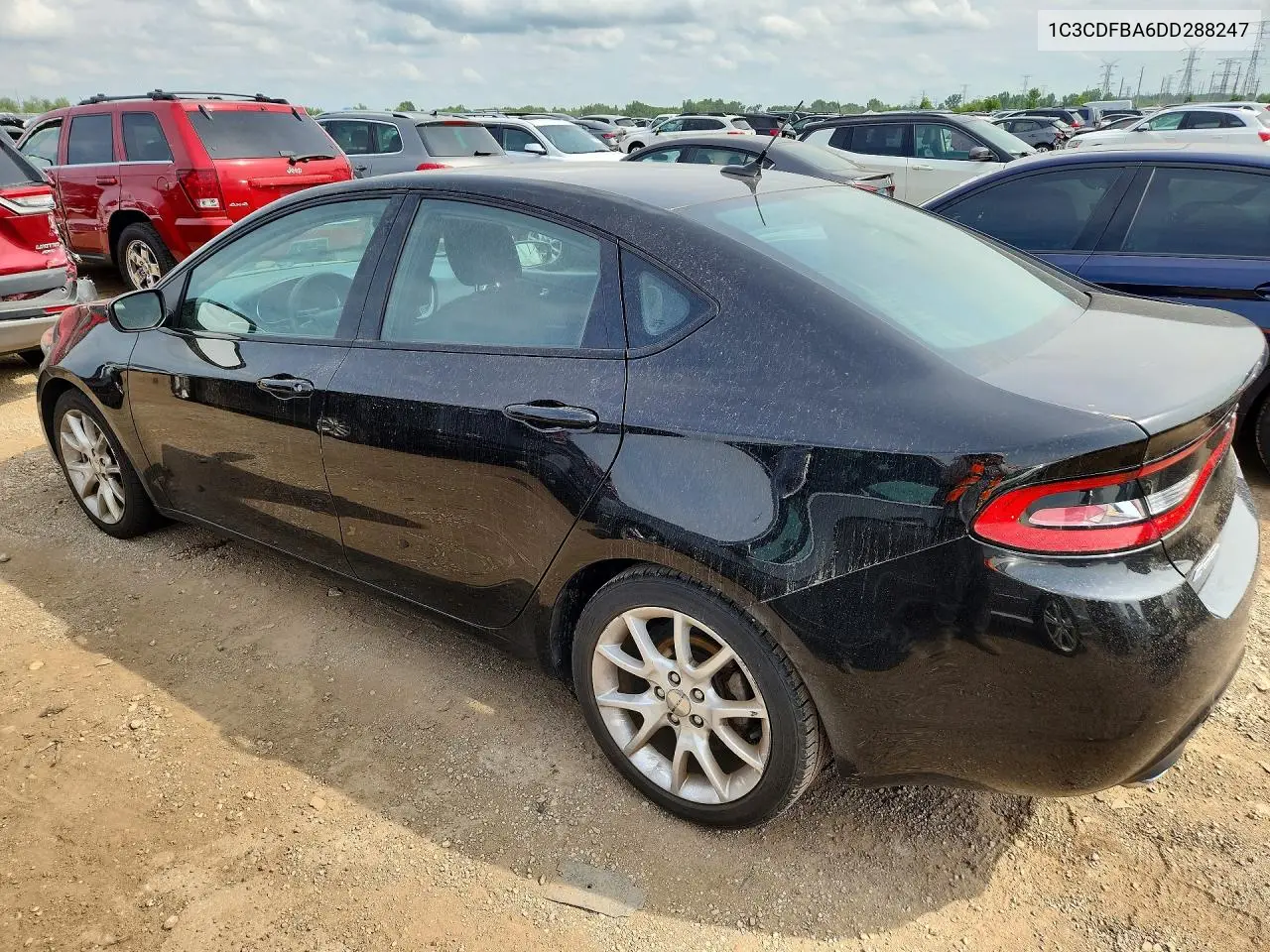 2013 Dodge Dart Sxt VIN: 1C3CDFBA6DD288247 Lot: 60456326