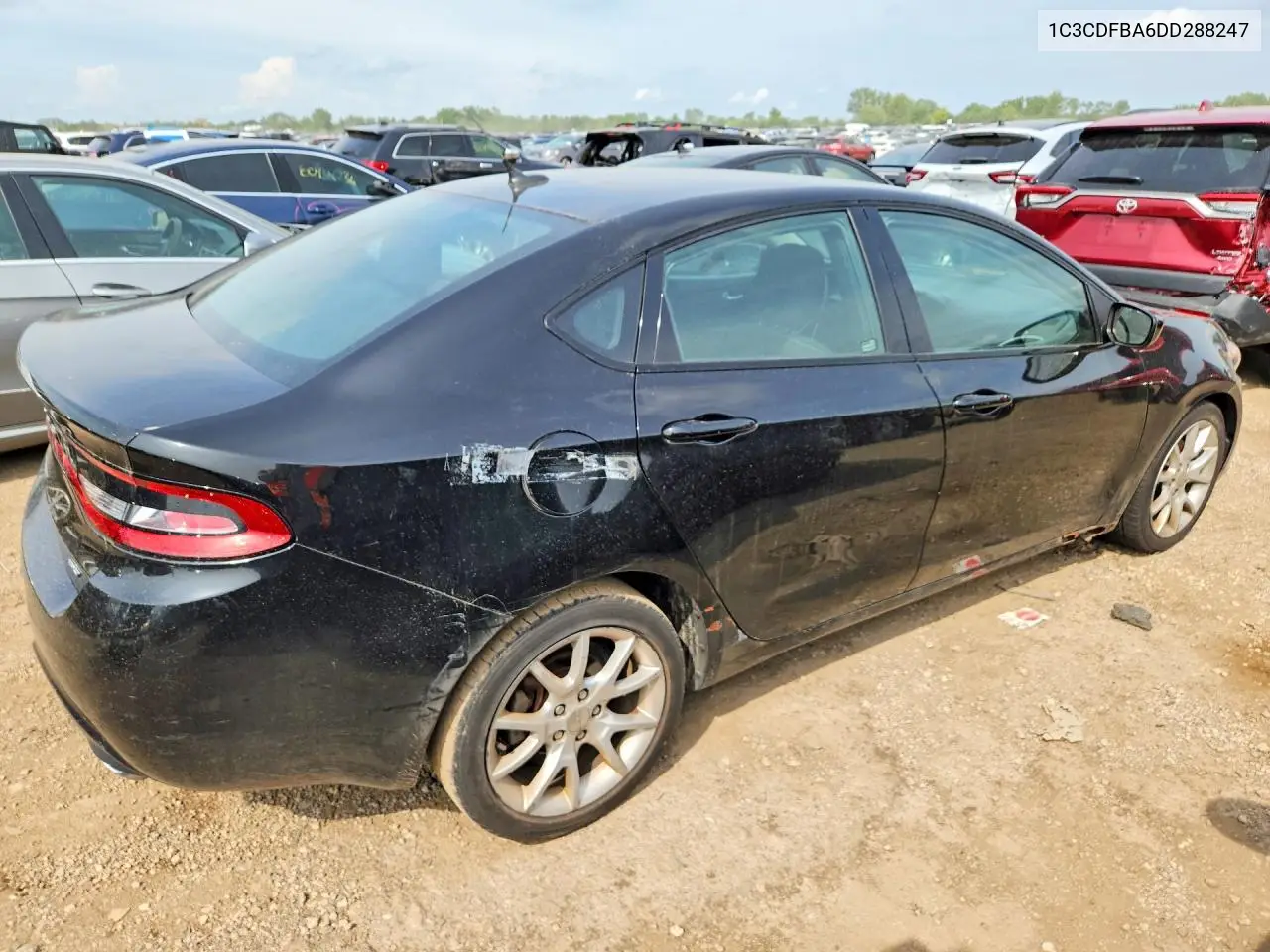 2013 Dodge Dart Sxt VIN: 1C3CDFBA6DD288247 Lot: 60456326