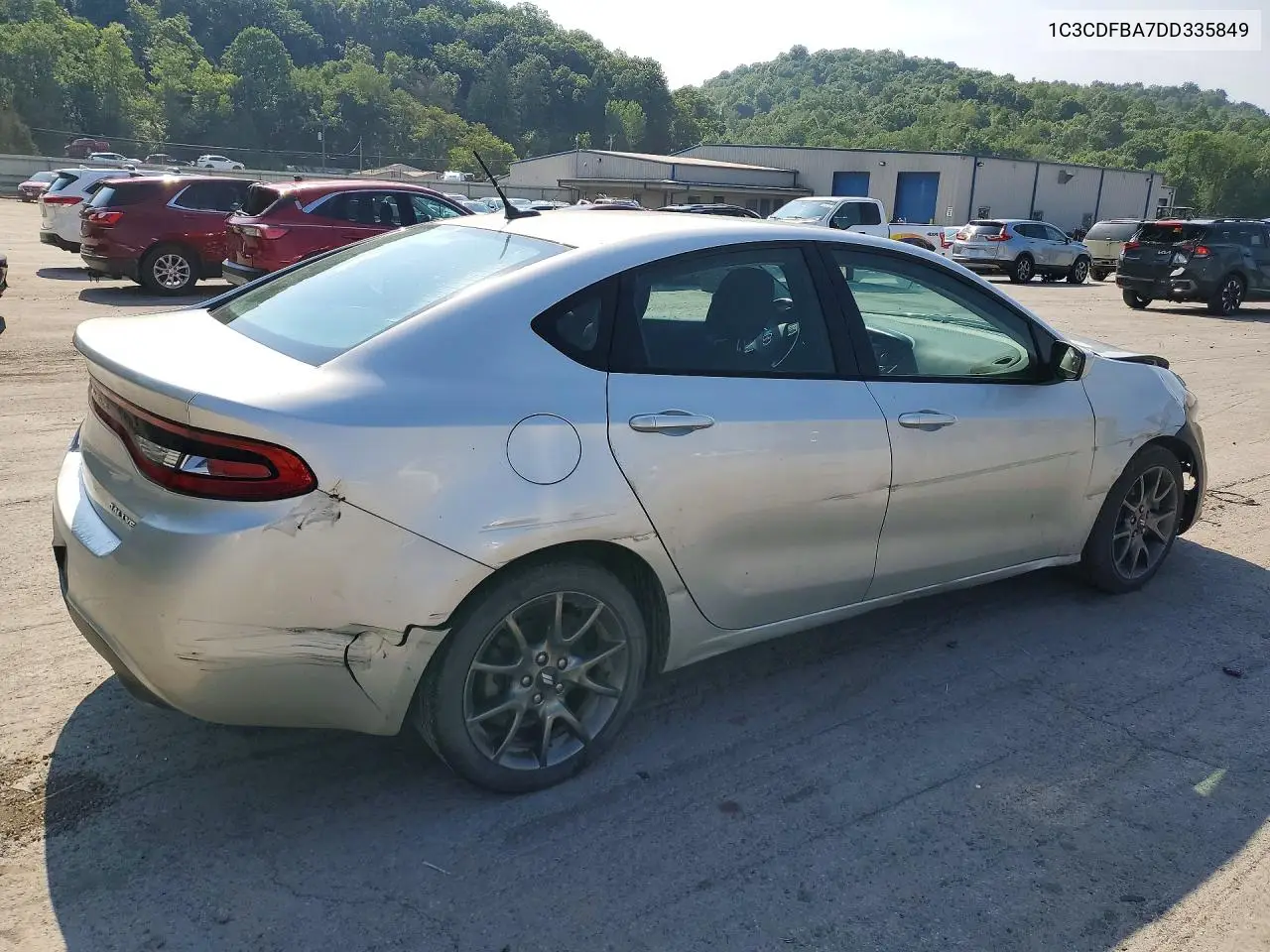 2013 Dodge Dart Sxt VIN: 1C3CDFBA7DD335849 Lot: 60477156