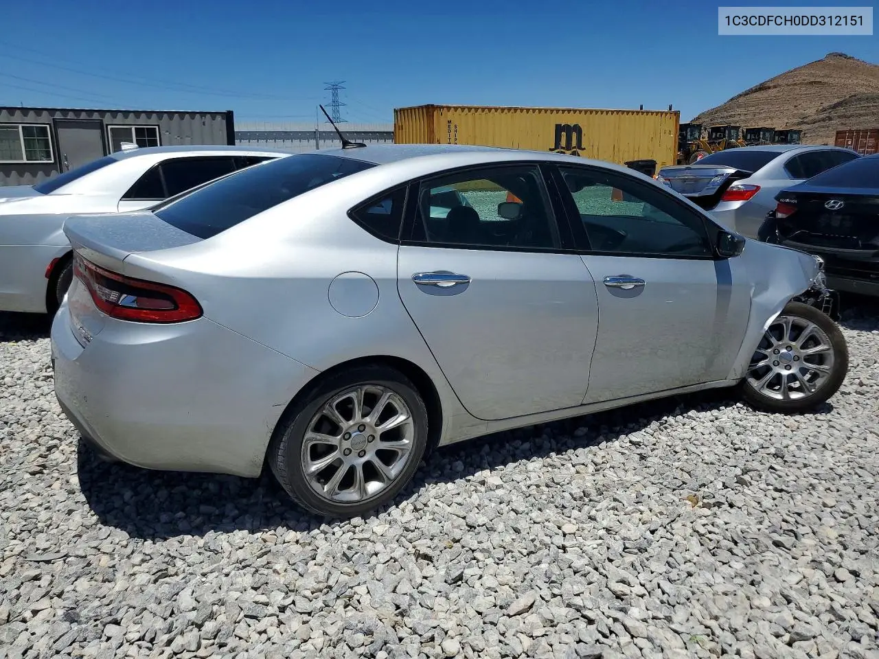 2013 Dodge Dart Limited VIN: 1C3CDFCH0DD312151 Lot: 60667246
