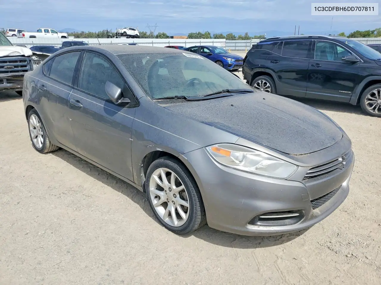 2013 Dodge Dart Sxt VIN: 1C3CDFBH6DD707811 Lot: 60673796