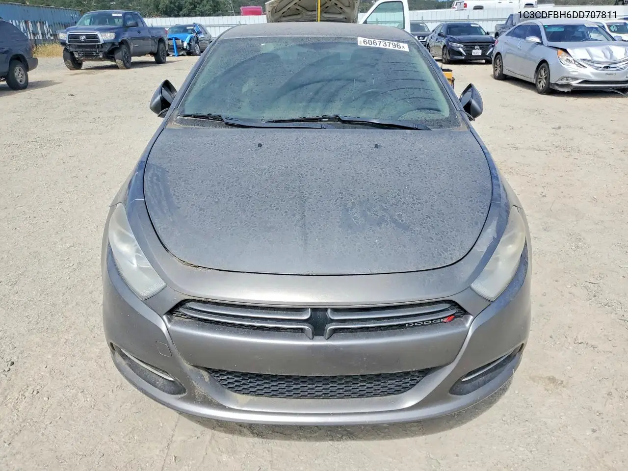 2013 Dodge Dart Sxt VIN: 1C3CDFBH6DD707811 Lot: 60673796