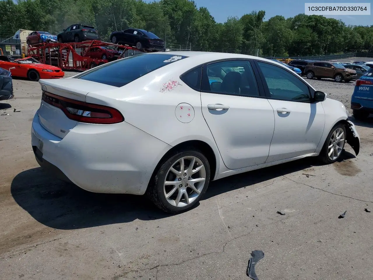2013 Dodge Dart Sxt VIN: 1C3CDFBA7DD330764 Lot: 60837926
