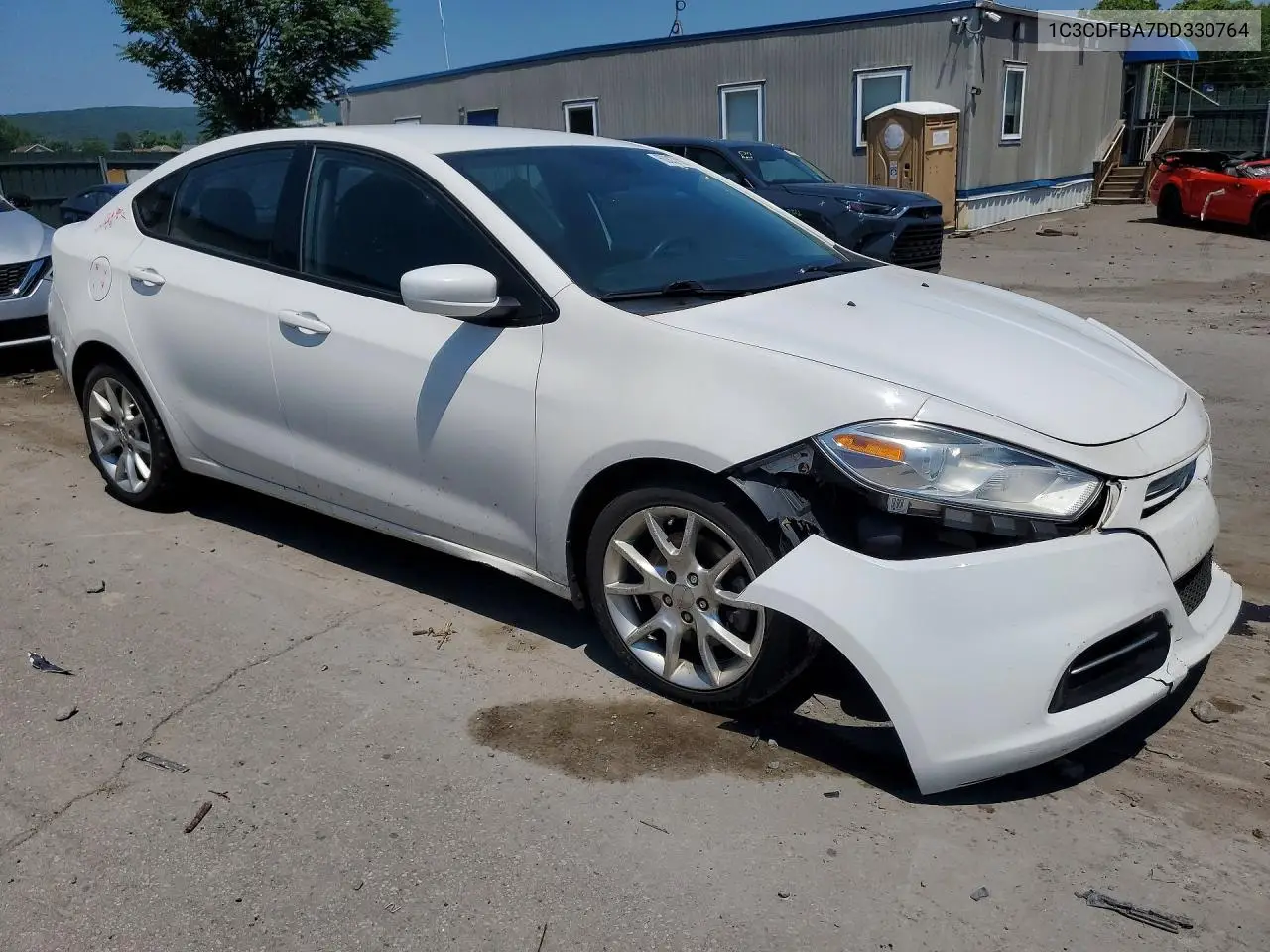2013 Dodge Dart Sxt VIN: 1C3CDFBA7DD330764 Lot: 60837926