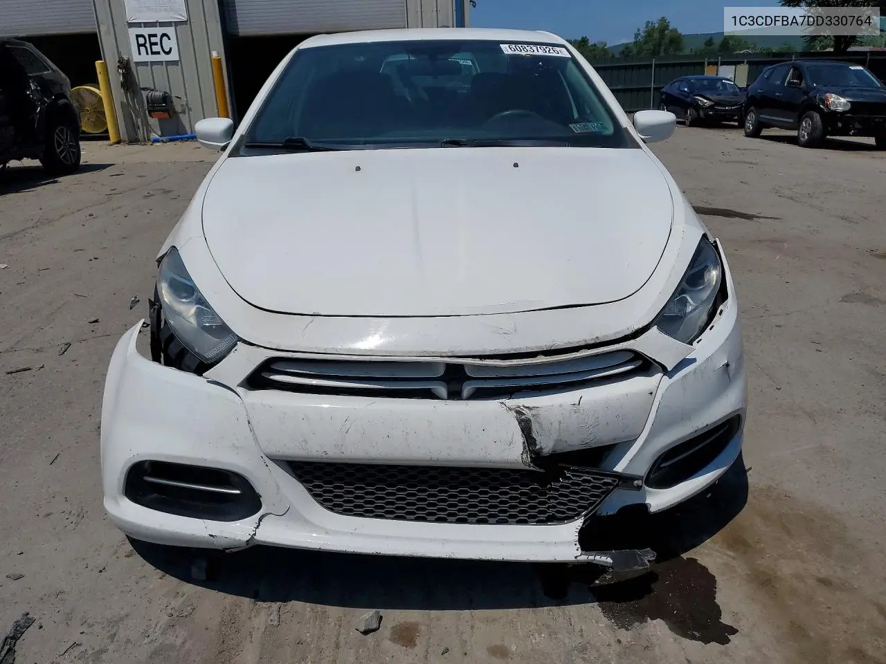 2013 Dodge Dart Sxt VIN: 1C3CDFBA7DD330764 Lot: 60837926