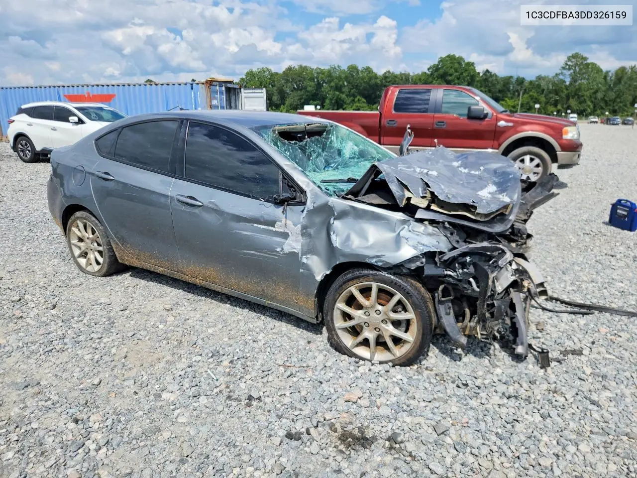 2013 Dodge Dart Sxt VIN: 1C3CDFBA3DD326159 Lot: 60857526