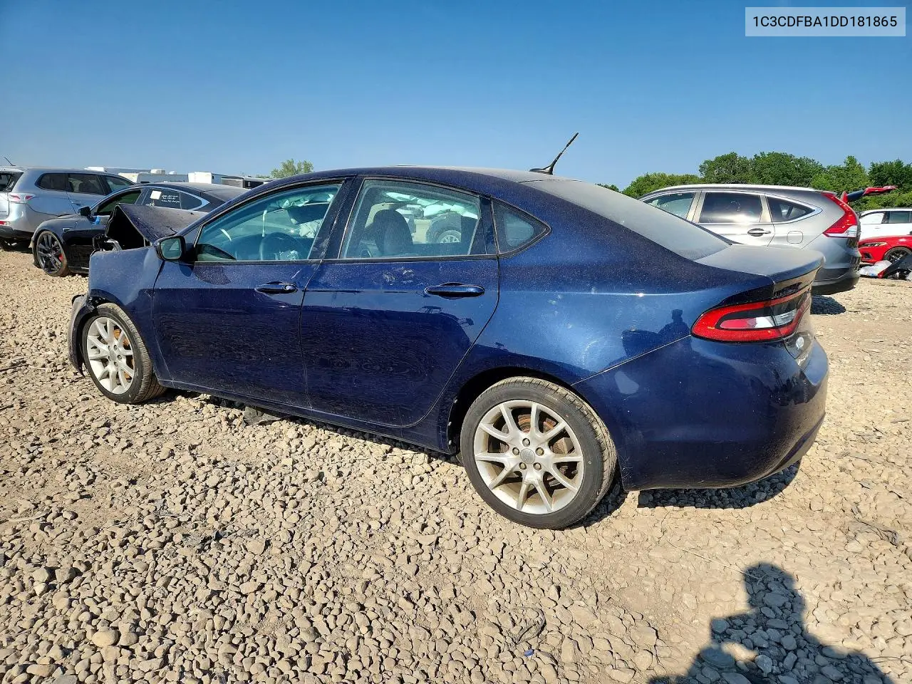 2013 Dodge Dart Sxt VIN: 1C3CDFBA1DD181865 Lot: 60891226