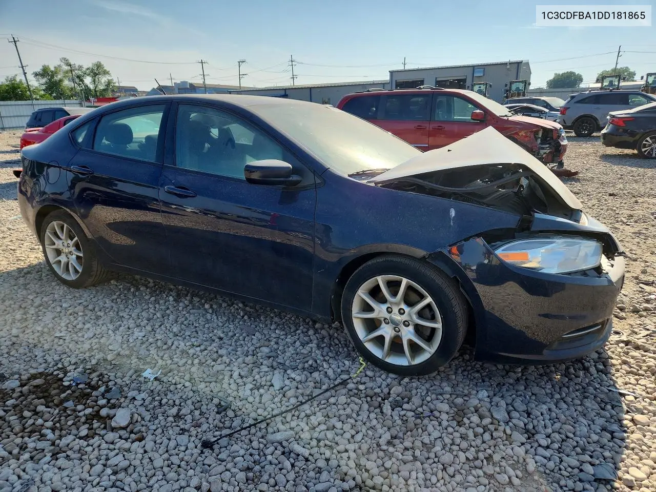 2013 Dodge Dart Sxt VIN: 1C3CDFBA1DD181865 Lot: 60891226