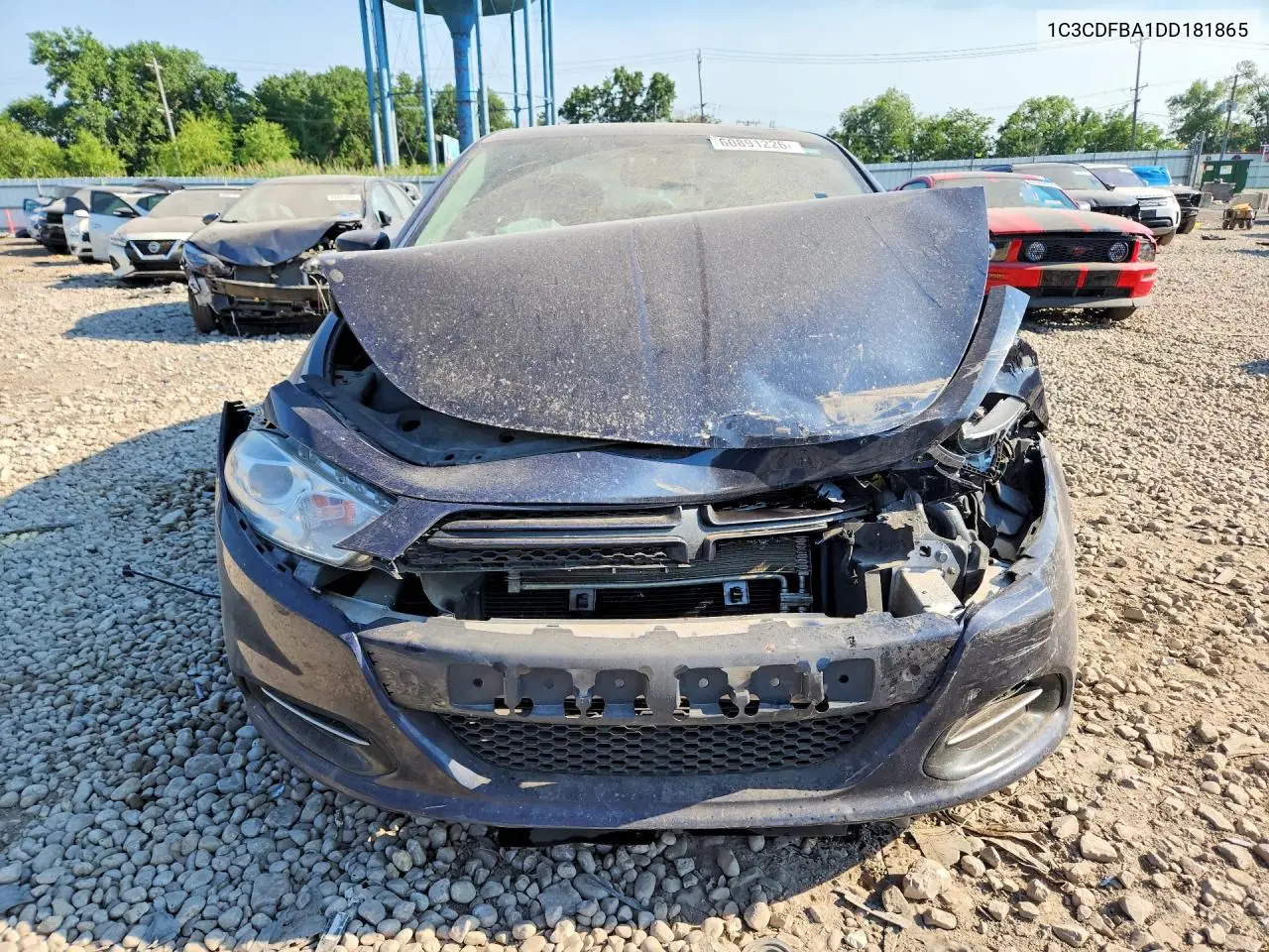 2013 Dodge Dart Sxt VIN: 1C3CDFBA1DD181865 Lot: 60891226