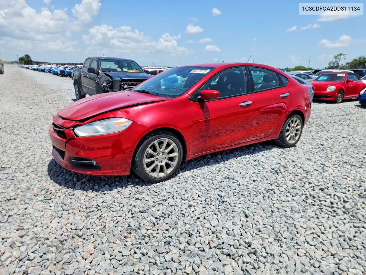2013 Dodge Dart Limited VIN: 1C3CDFCA2DD311134 Lot: 60972876