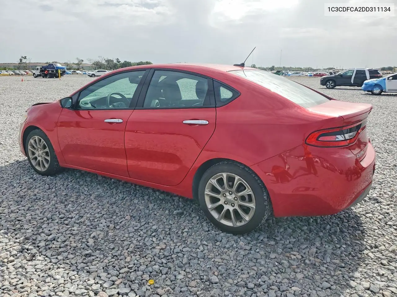 2013 Dodge Dart Limited VIN: 1C3CDFCA2DD311134 Lot: 60972876
