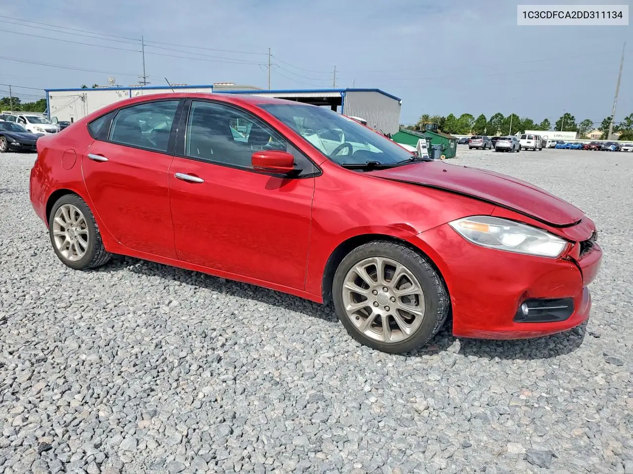 2013 Dodge Dart Limited VIN: 1C3CDFCA2DD311134 Lot: 60972876