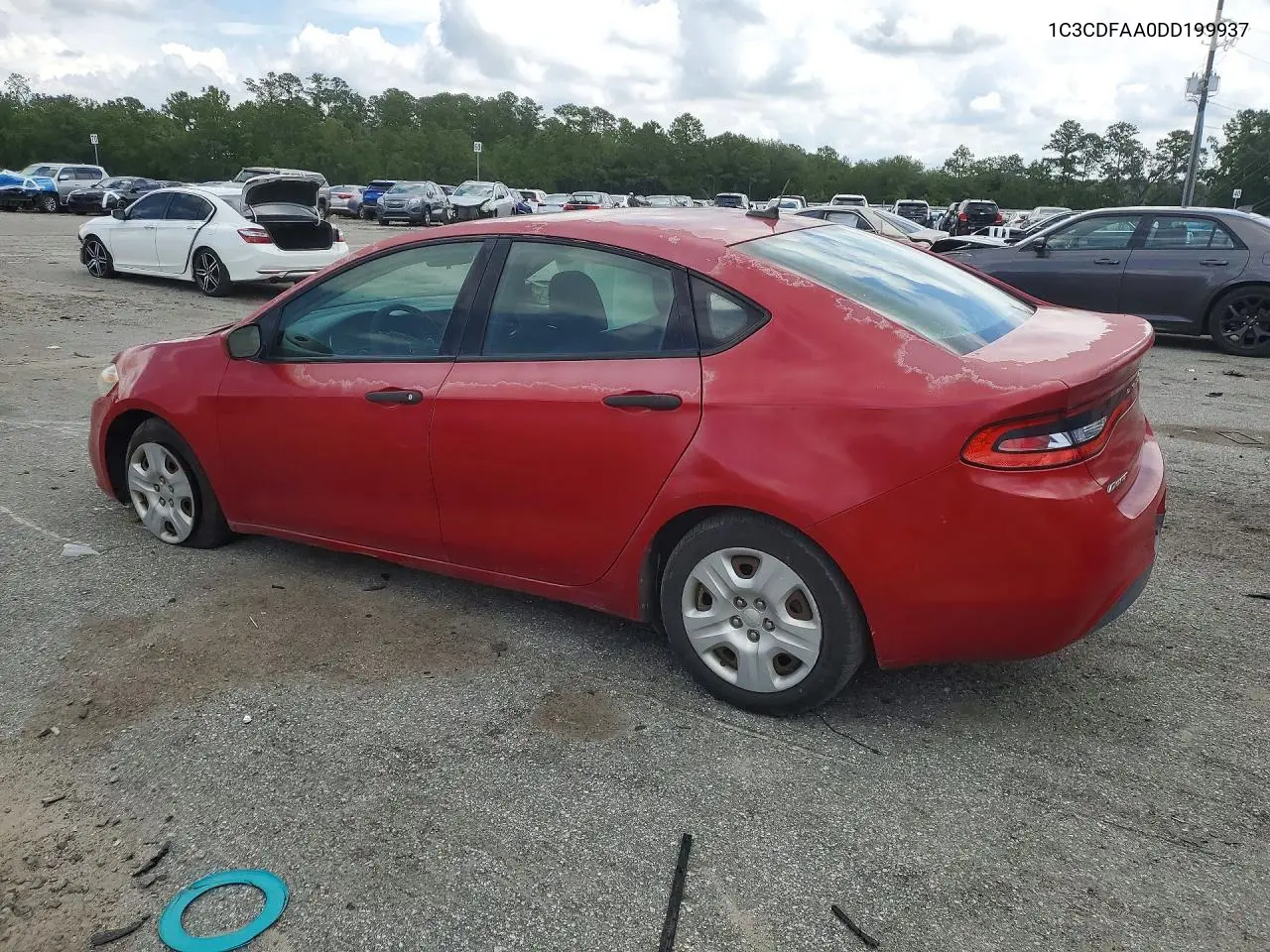 2013 Dodge Dart Se VIN: 1C3CDFAA0DD199937 Lot: 61104326