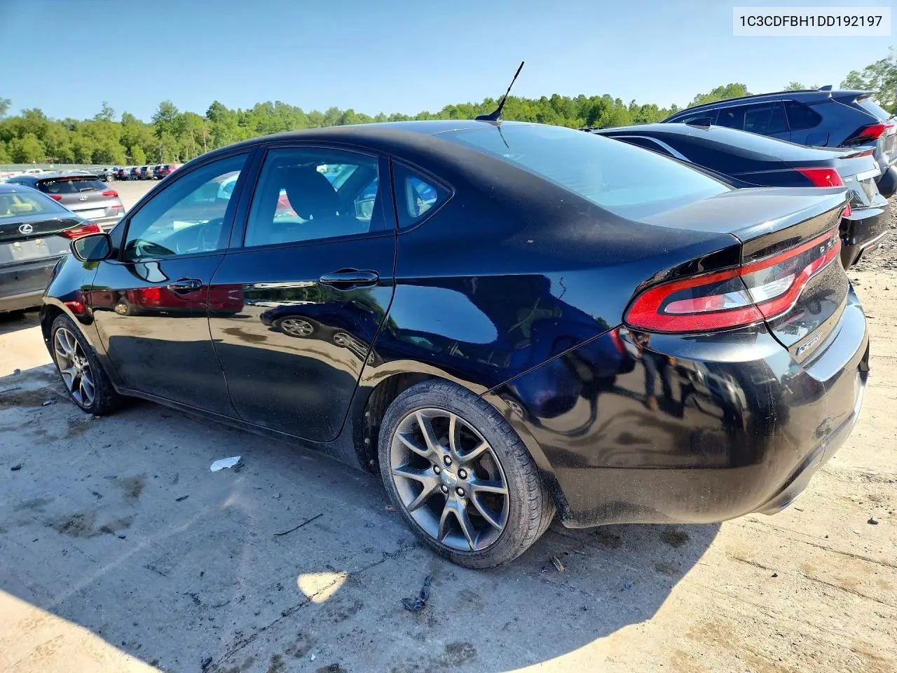 2013 Dodge Dart Sxt VIN: 1C3CDFBH1DD192197 Lot: 61127886