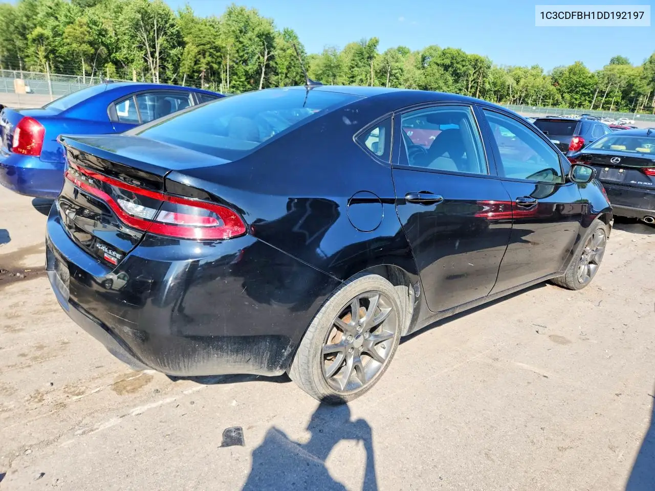 2013 Dodge Dart Sxt VIN: 1C3CDFBH1DD192197 Lot: 61127886