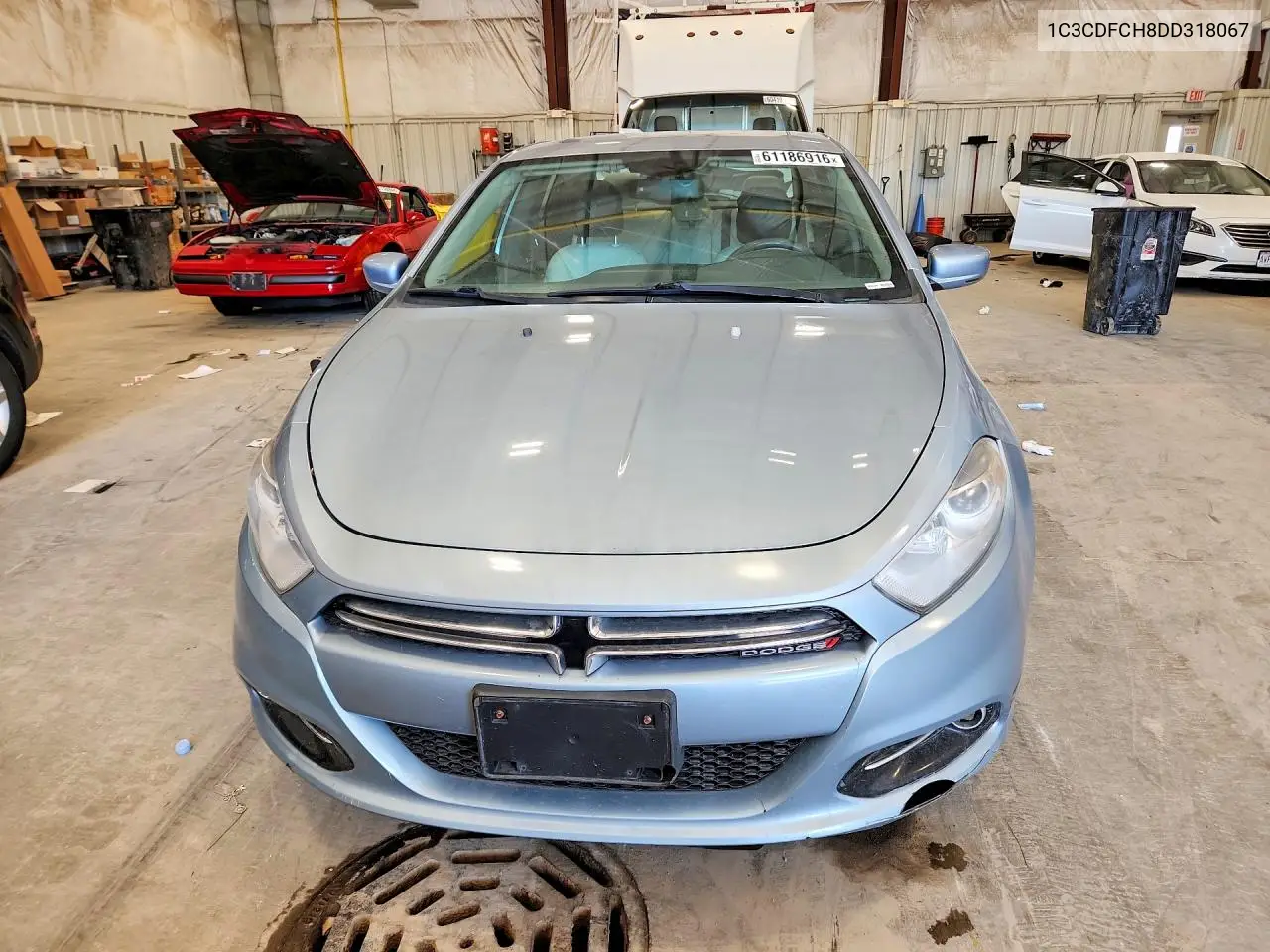 2013 Dodge Dart Limited VIN: 1C3CDFCH8DD318067 Lot: 61186916