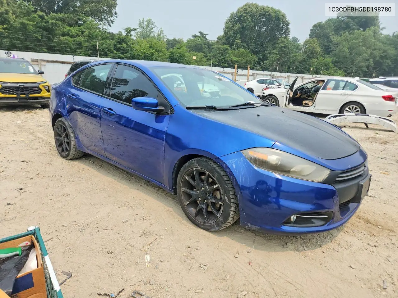 2013 Dodge Dart Sxt VIN: 1C3CDFBH5DD198780 Lot: 61213896