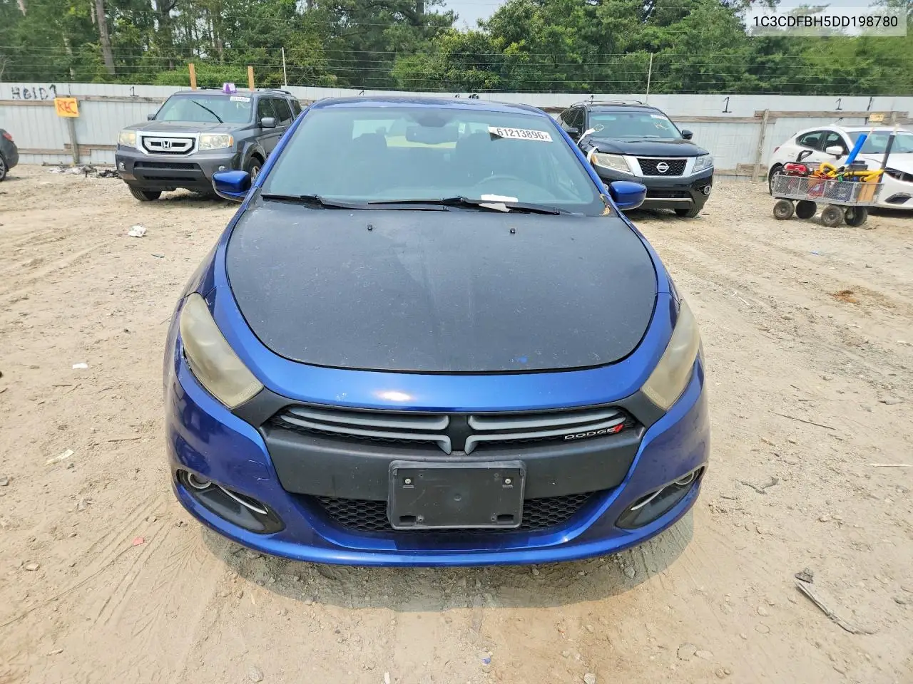 2013 Dodge Dart Sxt VIN: 1C3CDFBH5DD198780 Lot: 61213896